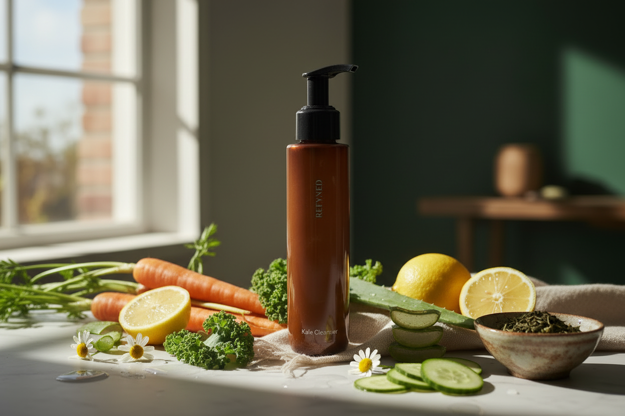 Kale Face Cleanser | Protein-Powered, Hydrating Skincare