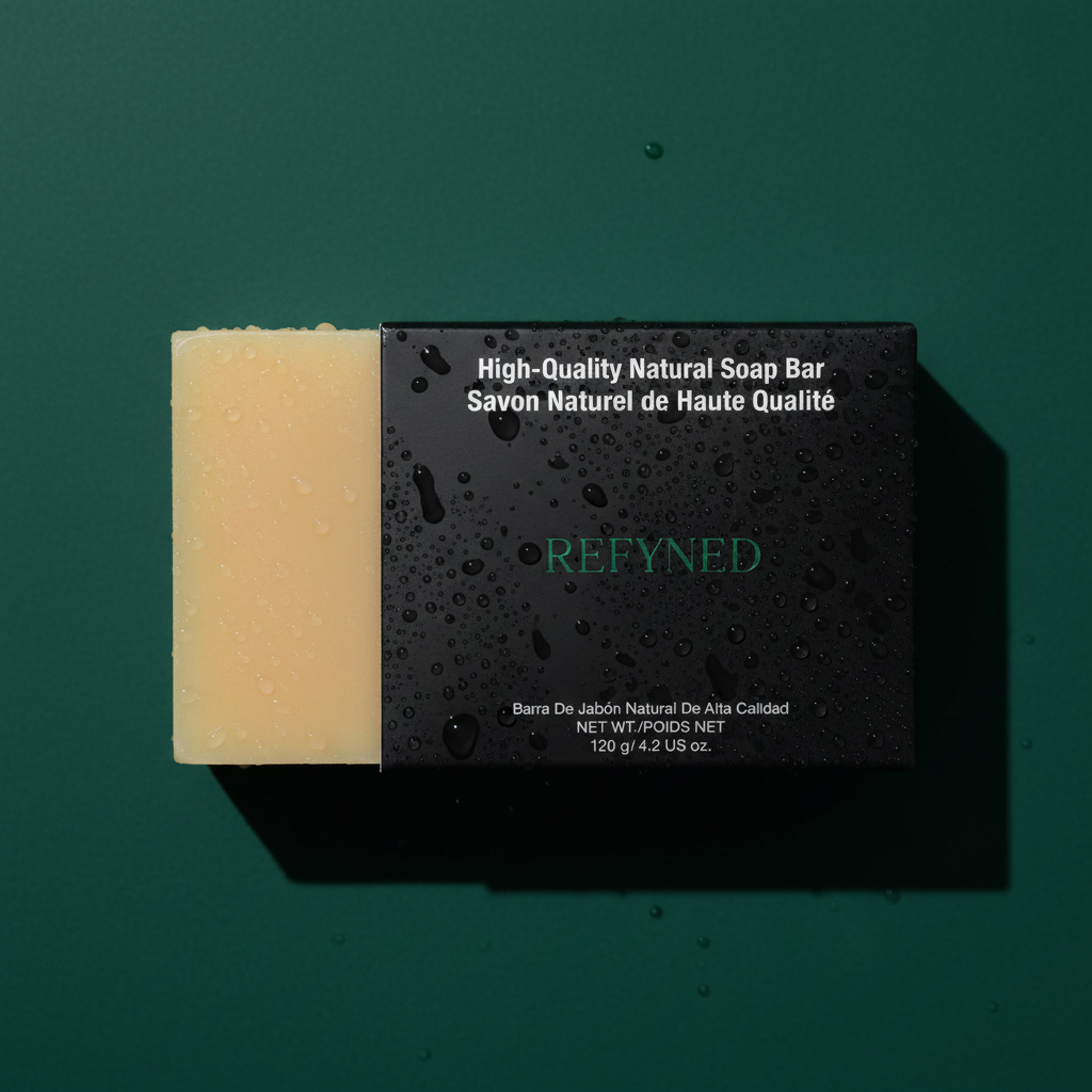Refyned Purifying Neem & Basil Goat Milk Soap