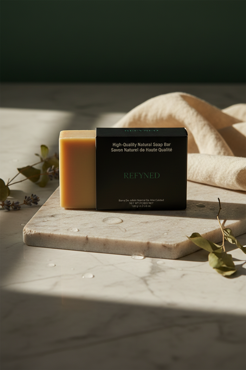 Refyned Hydrating Rose Goat Milk Soap